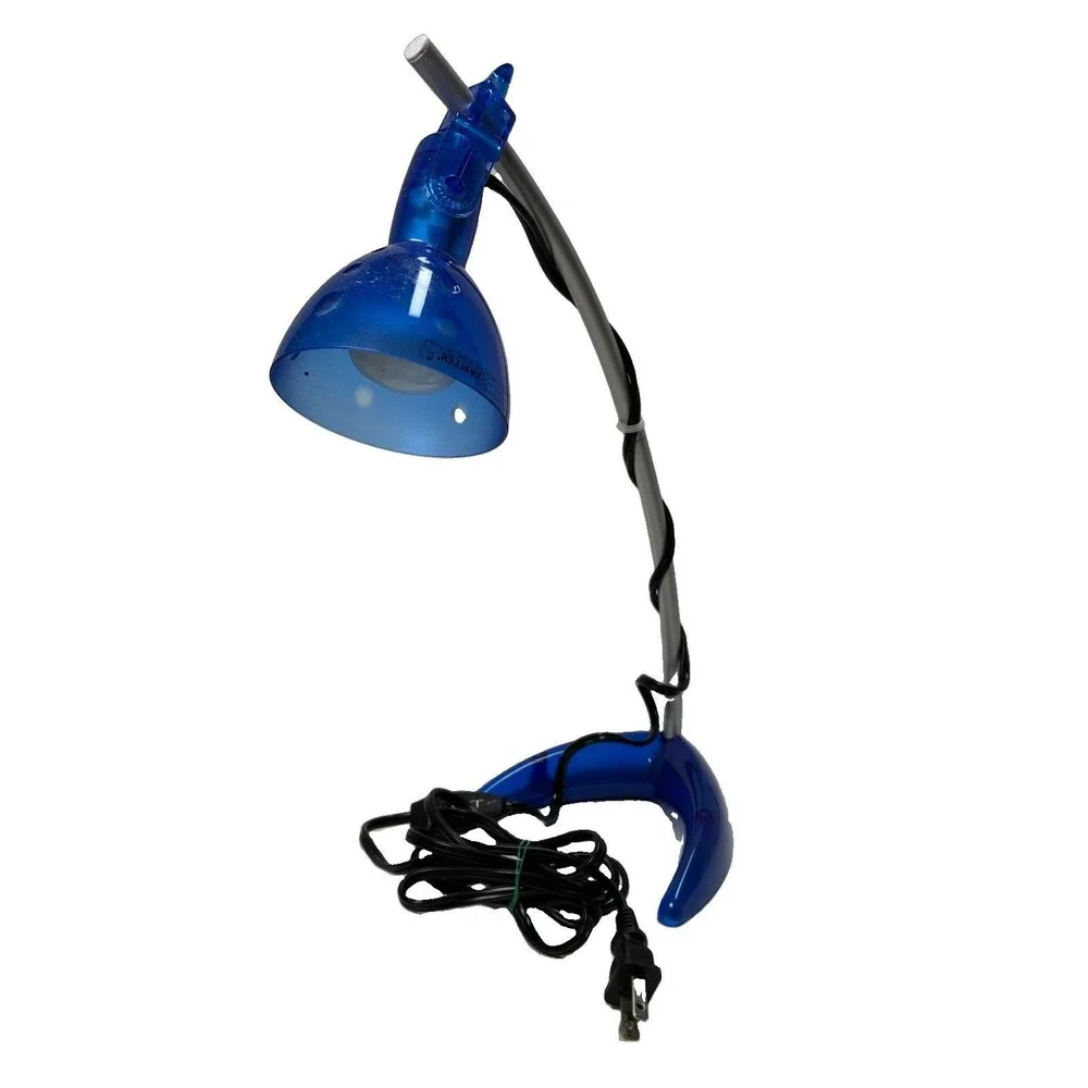 VINTAGE Ikea Morker Table Desk Lamp Blue Design Art, Knut & Marianne Hagberg 90s
